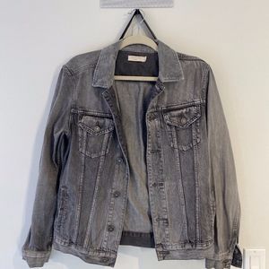 All Saints Grey Denim Jacket